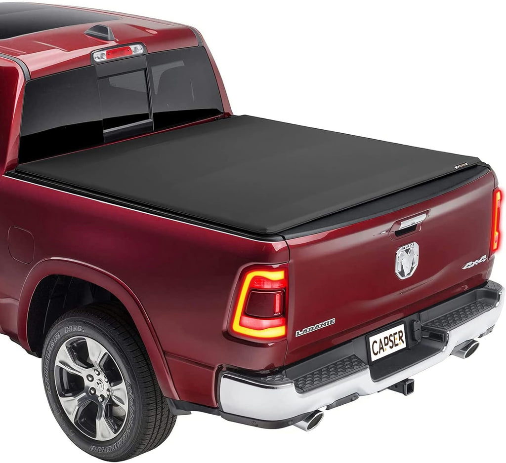 5.7ft Tri-fold Truck Bed Tonneau Cover J301979