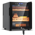 35L Electric Cigar Humidor Cabinet, 260 Counts, Spanish Cedar Wood M724045
