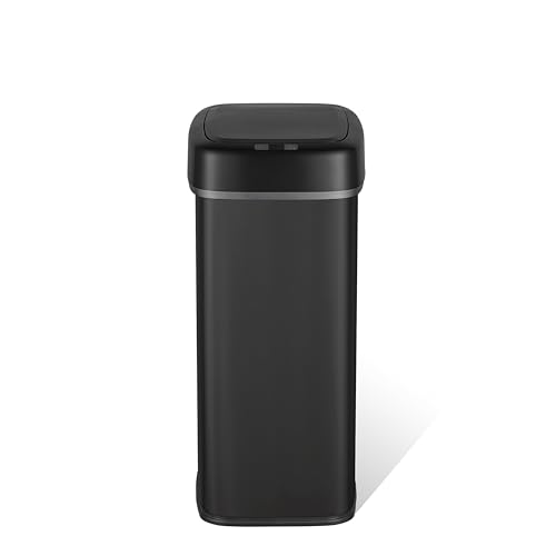 13 Gallon Stainless Steel Automatic Motion Sensor Trash Can W266