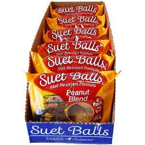 24 Pack Bird Suet Balls (Peanut Blend) W8242