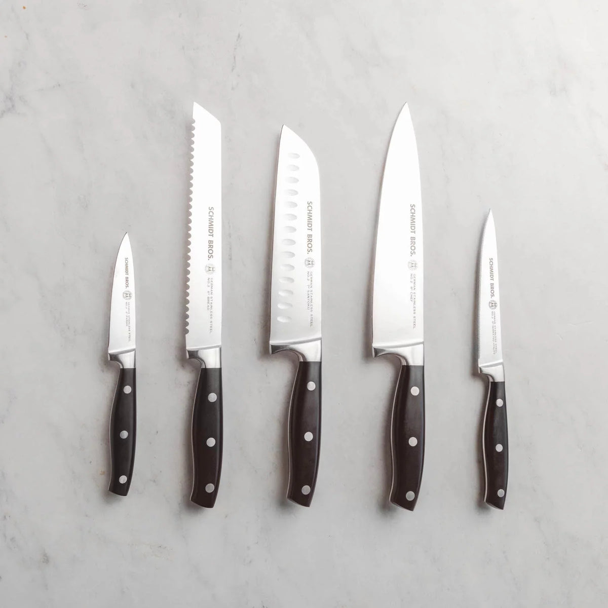 10-Piece Knife Set with Sheaths E141