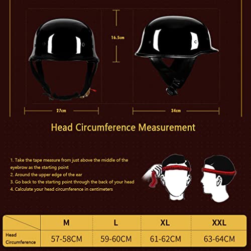German Style Retro Half Helmet K348