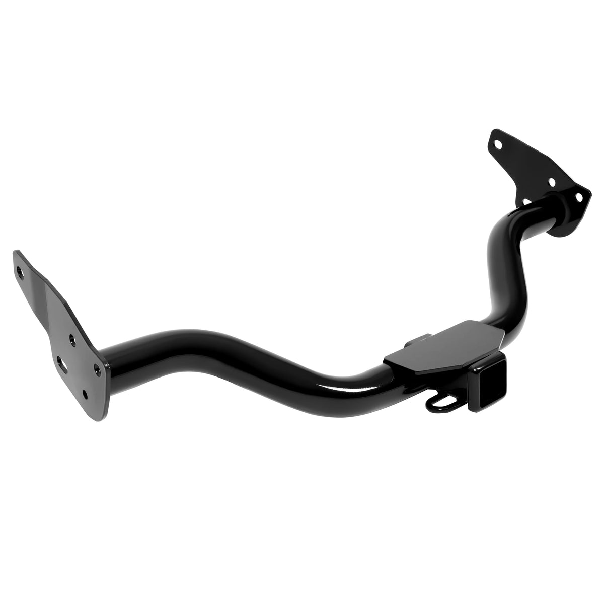 Trailer Hitch Class 3 2-Inch Receiver Gloss Black Powder Coat L3123