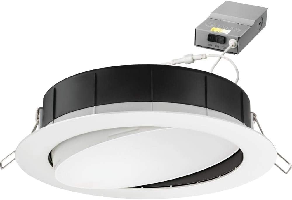 Recessed Wafer Downlight, Ultra Thin Round Trim, Switchable Color Temperature J900