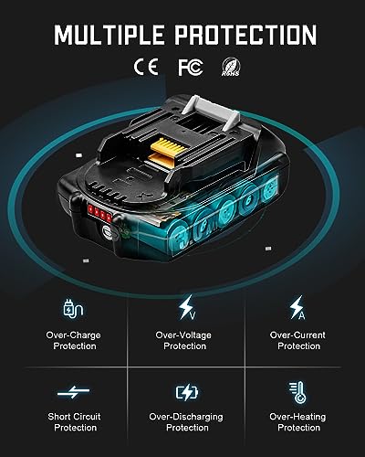 3.0Ah 18V Replacement Battery with LED Indicator X67957