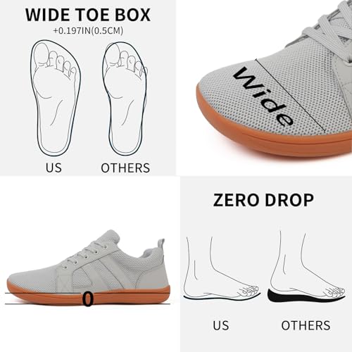 Wide Toe Box Minimalist Sneaker B38433