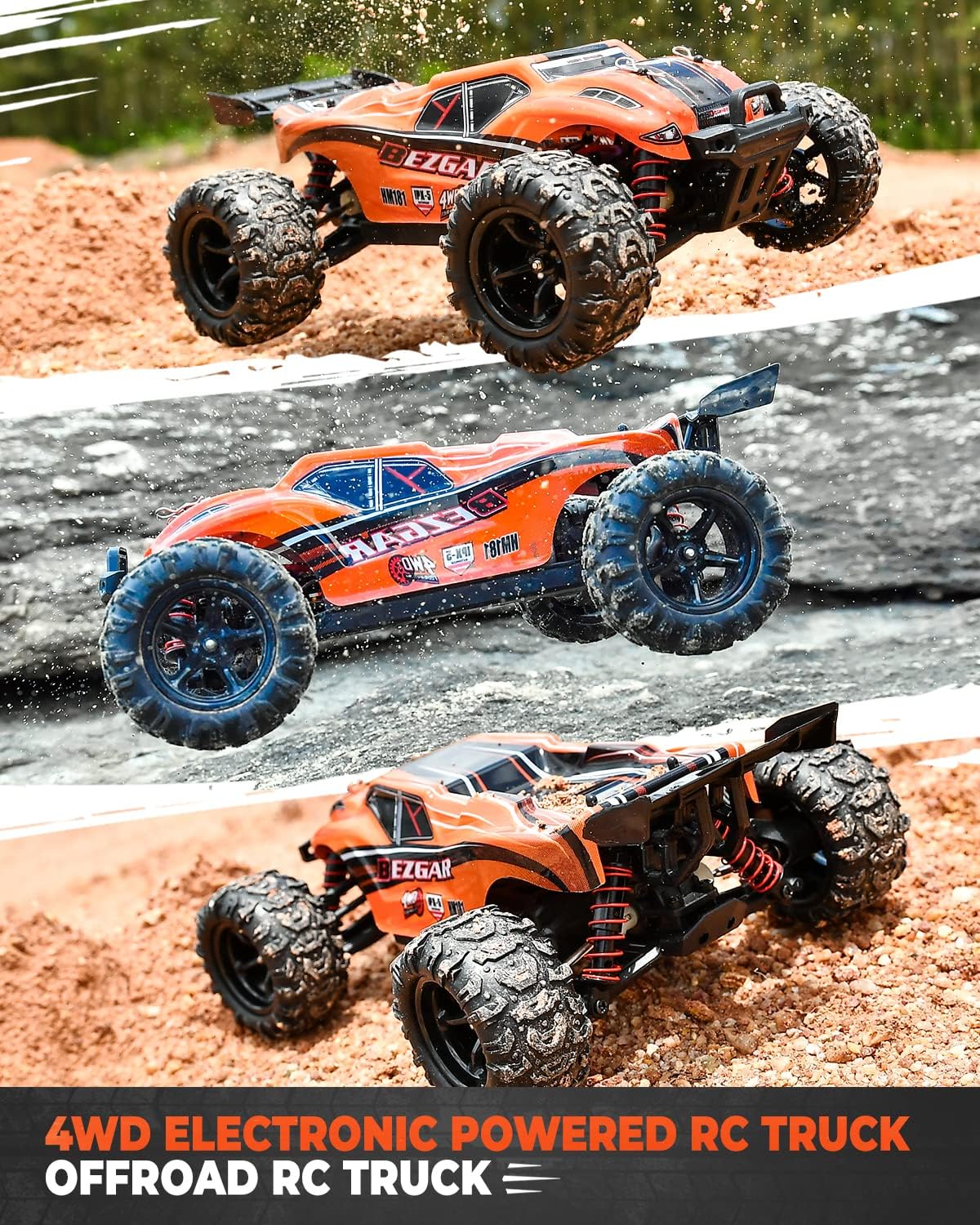 1:18 Scale 4WD Remote Control Monster Truck I594
