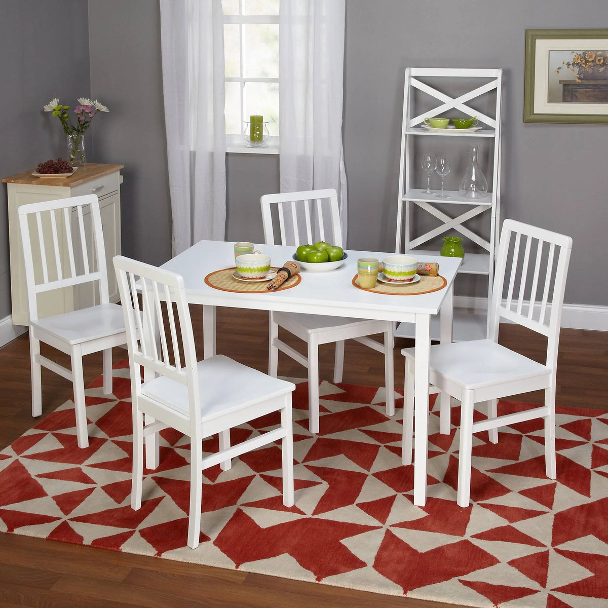 Yellow Dining Chair Set of 4 C4885