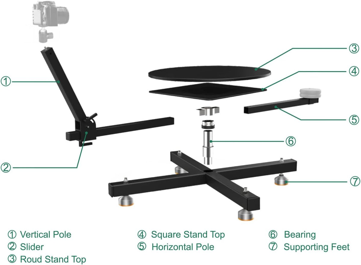 360° Rotating Camera Slider K16064