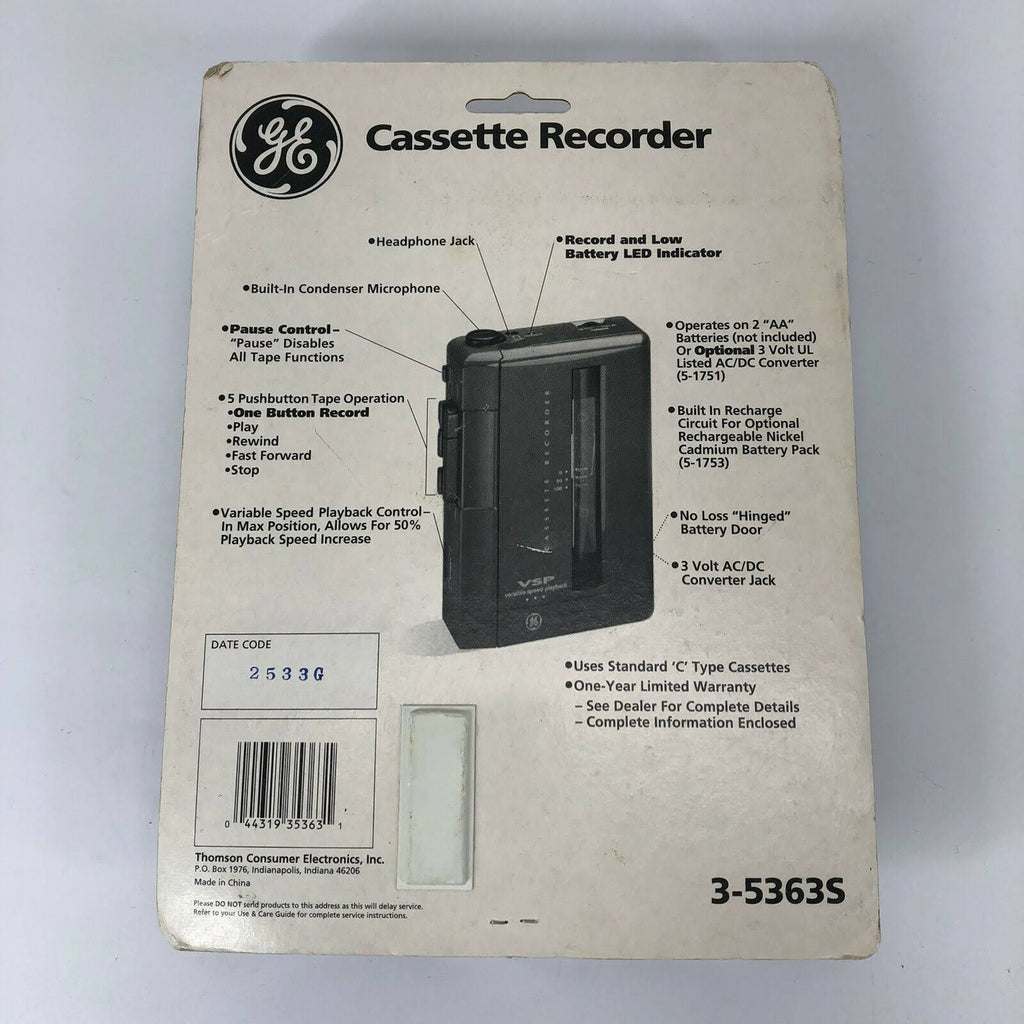 Cassette Recorder F47586