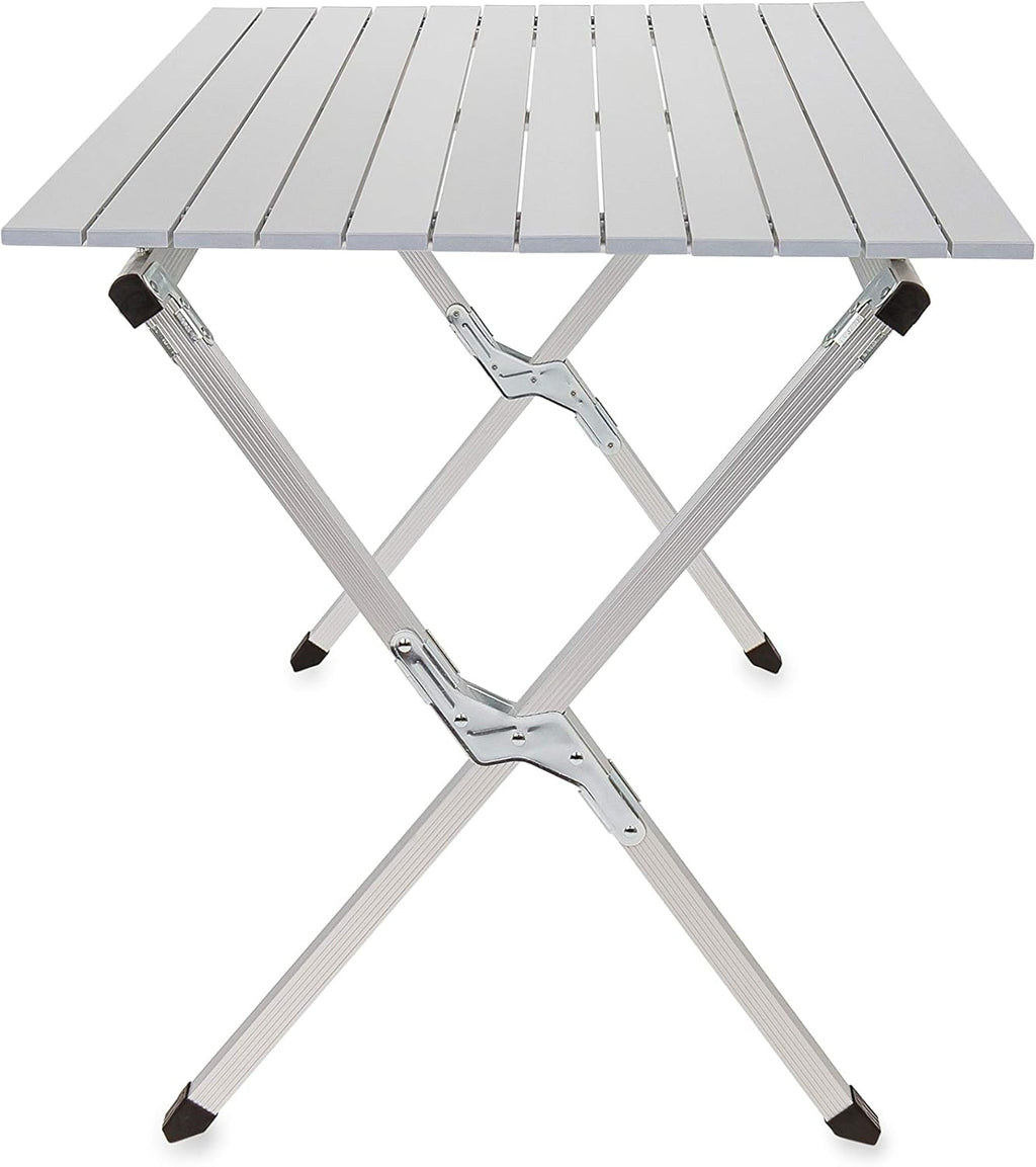 Aluminum Roll-Up Campsite Table with Carrying Bag S343