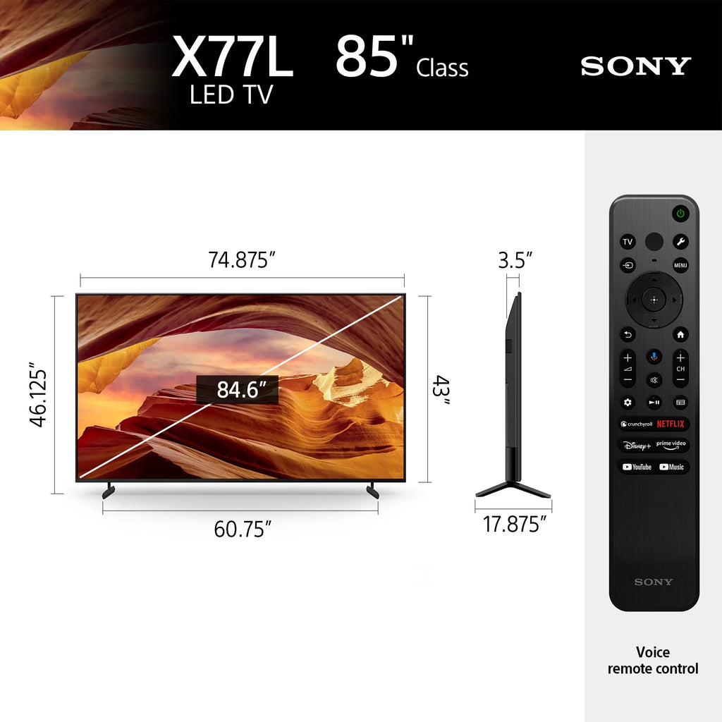 85” 4K Ultra HD LED Smart Google TV Q739984