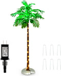 6FT Lighted Artificial Palm Tree with 309 LED Lights L637651