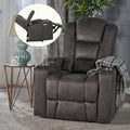 Power Recliner Chair with USB, Arm Storage, and Cup Holders R23147