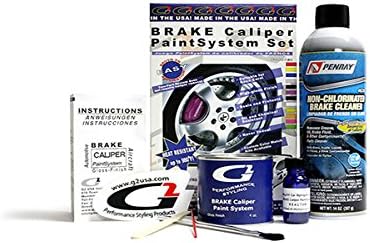 Red Brake Caliper Paint High Heat Epoxy Kit U56898