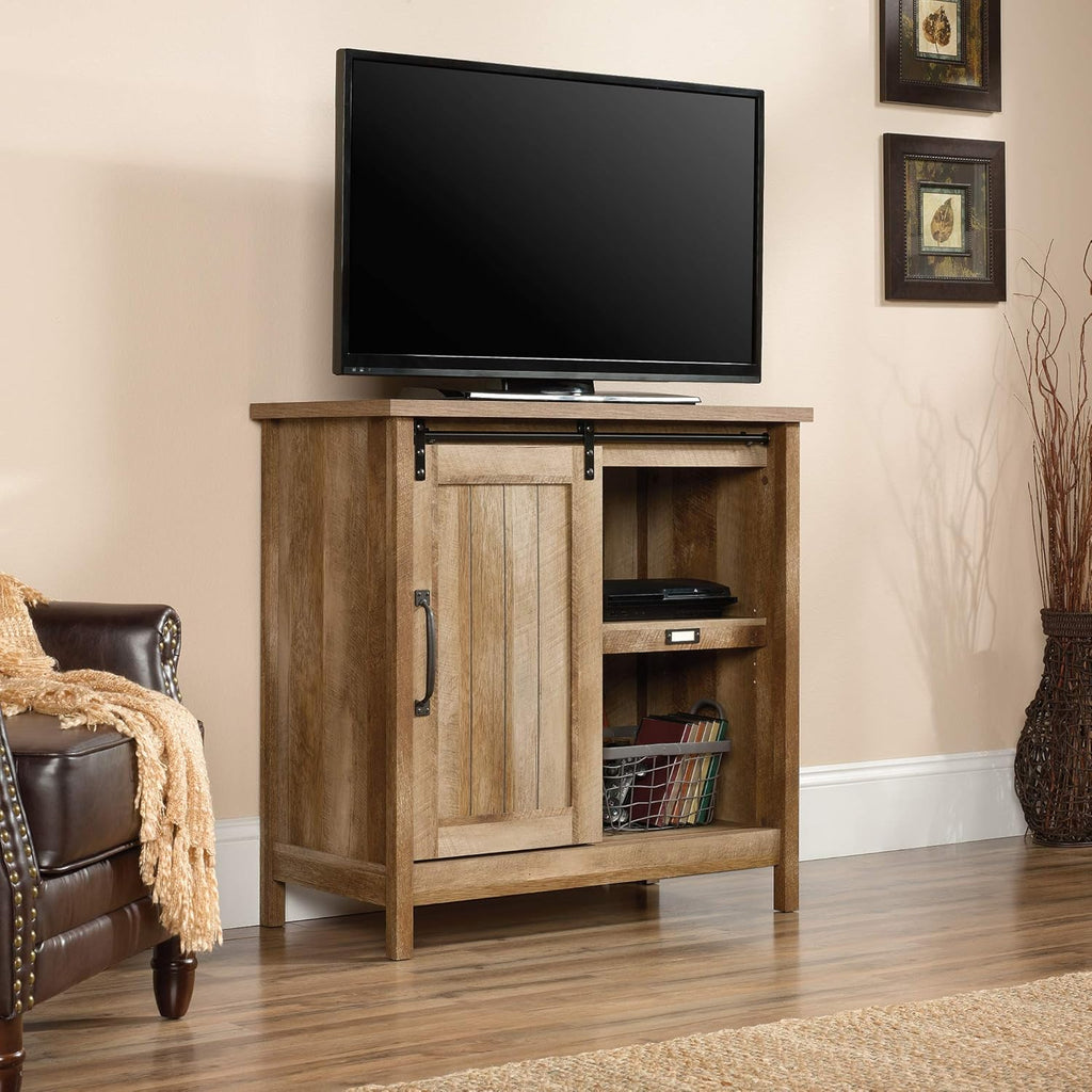 Craftsman Oak Storage Cabinet S586824