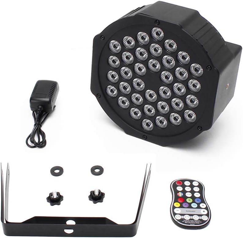 4 Pack Rechargeable Battery Powered RGB LED Uplights S479