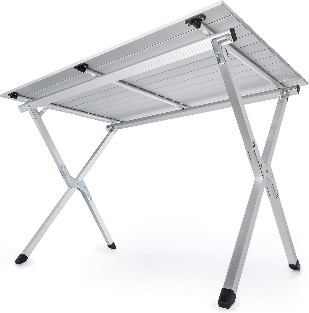 Aluminum Roll-Up Campsite Table with Carrying Bag S343