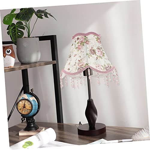 Pink Fabric Drum Lamp Shade C23344