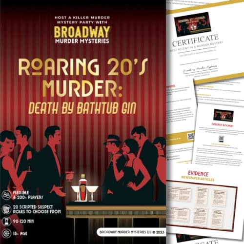 Murder Mystery Game Physical Game Kit A531010
