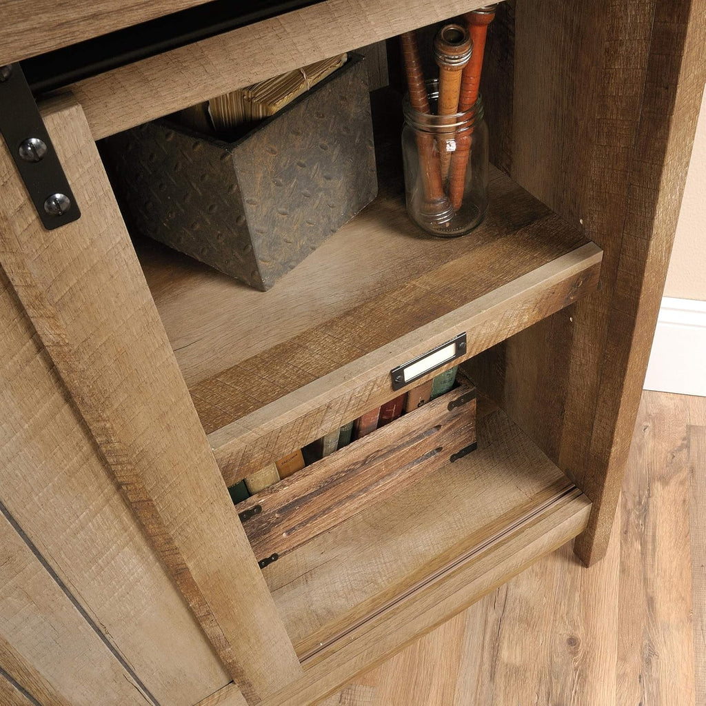 Craftsman Oak Storage Cabinet S586824