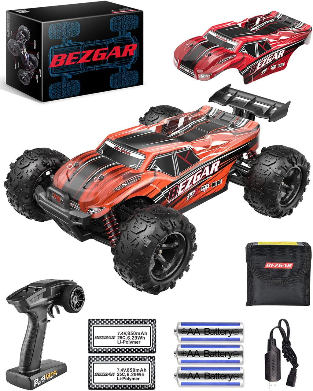 1:18 Scale 4WD Remote Control Monster Truck I594