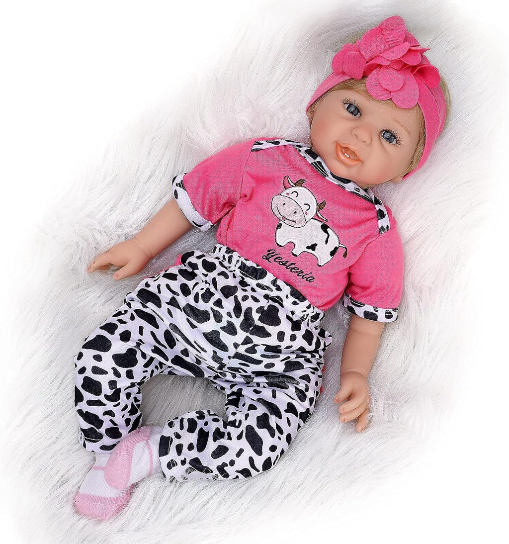22 Inch Realistic Silicone Reborn Baby Doll D701413