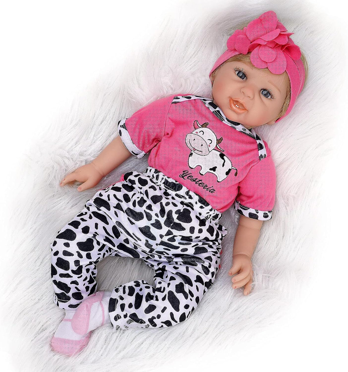 22 Inch Realistic Silicone Reborn Baby Doll D701413