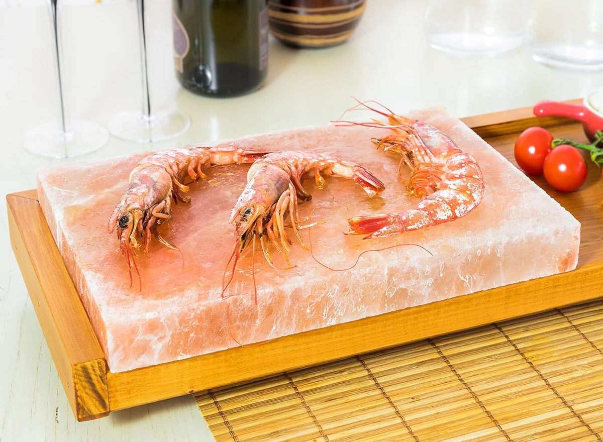 Himalayan Salt Block for Cooking, Grilling, and Serving (16X8X2) Y4188