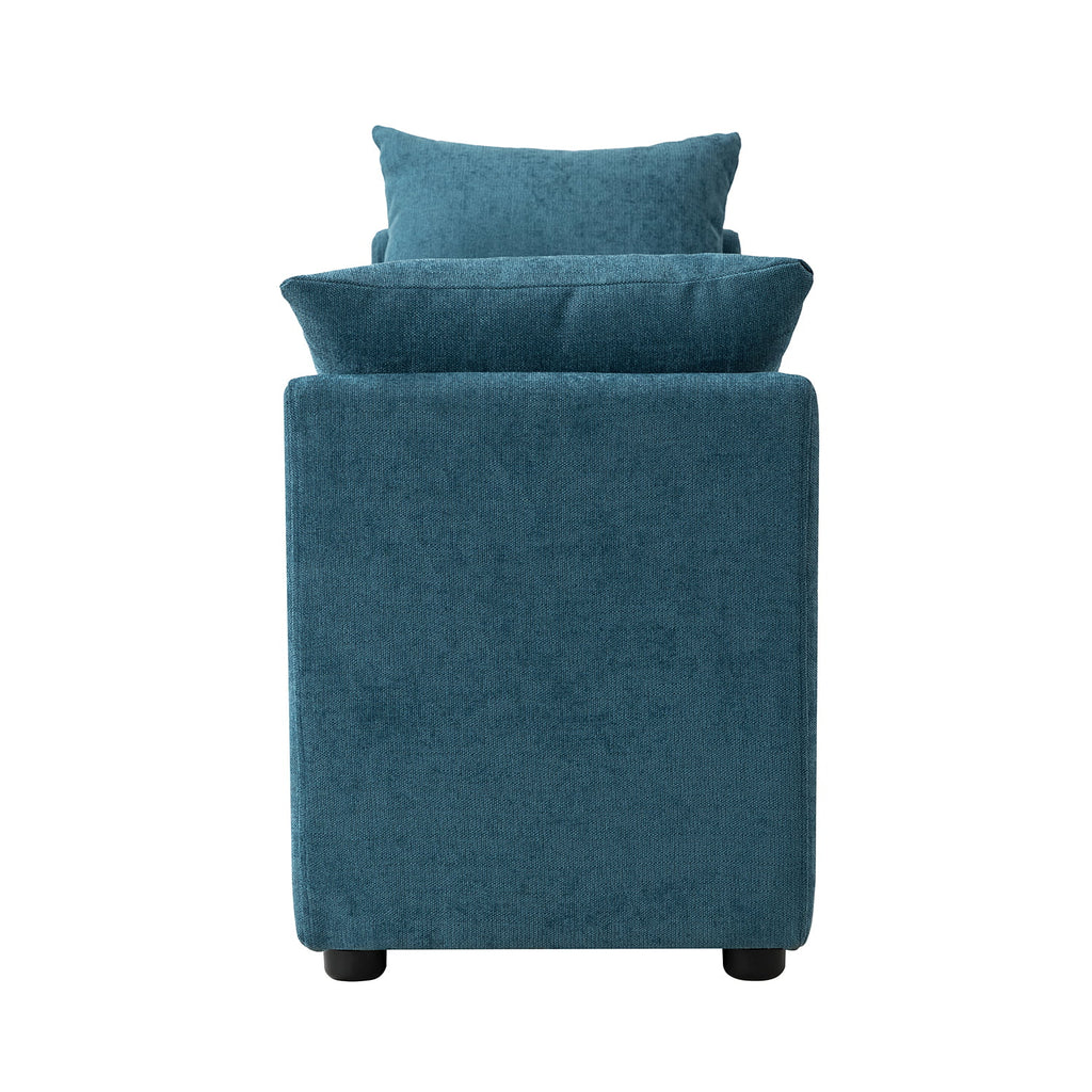 Upholstered Storage Bench with Two Pillows G88009