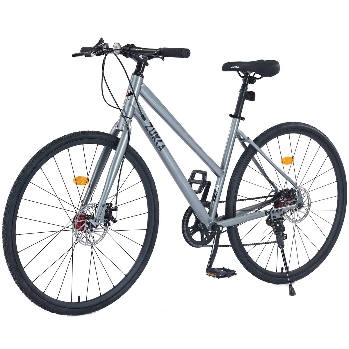 Aluminum Alloy 700C 7 Speed Light Blue City Bike L7133