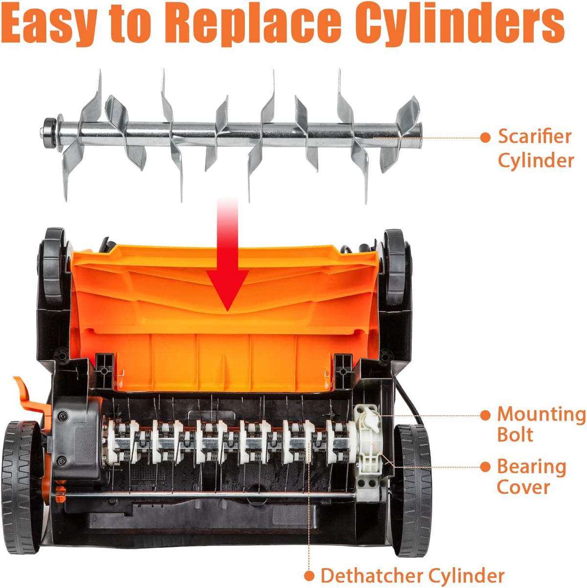 13-Inch 12AMP Scarifier and Dethatcher T461775