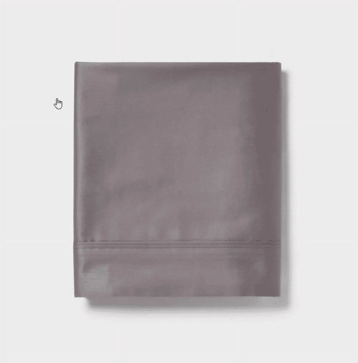 King Dark Gray Flat Sheet C4835