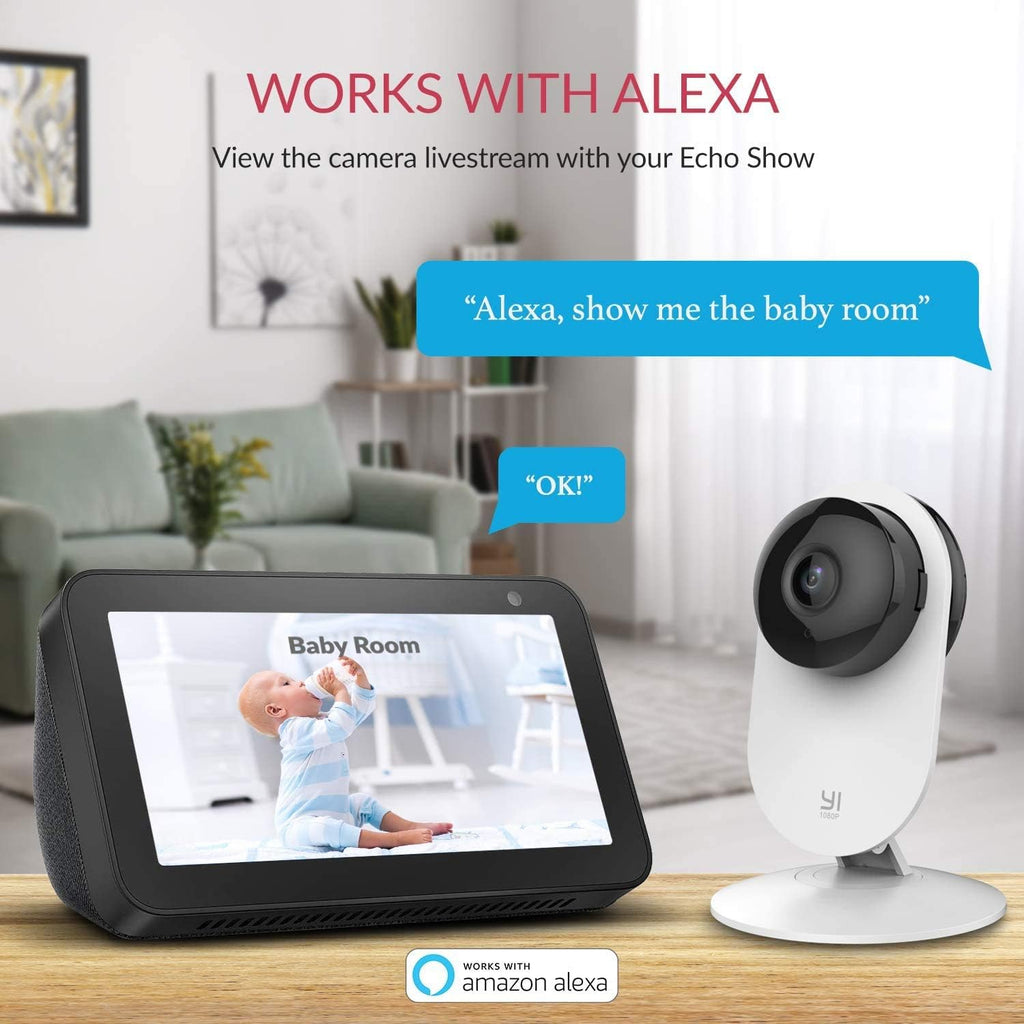 4pc 1080p WiFi Indoor Security Camera with Night Vision T52653