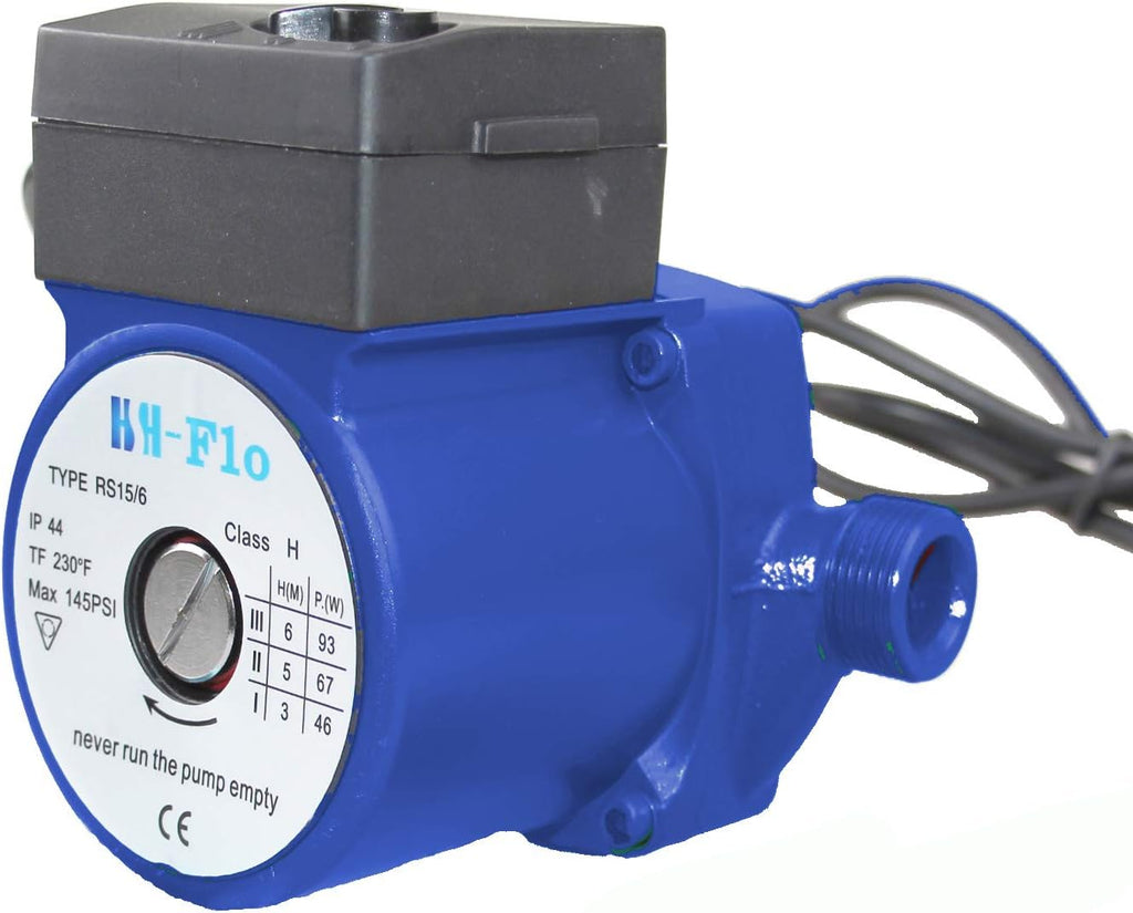3/4 NPT 110VAC 60Hz Cast Iron Hot Water Circulator Pump D97130