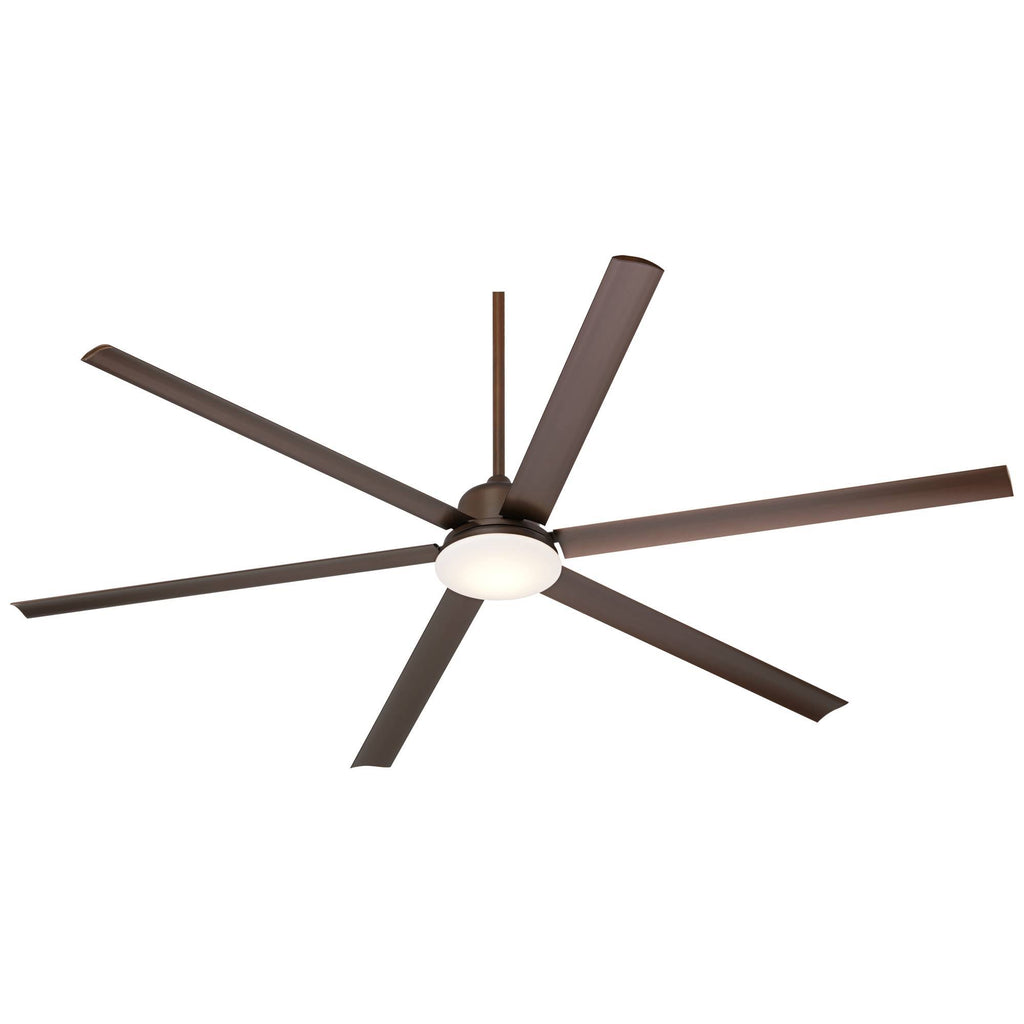 Industrial Ceiling Fan with Light LED Dimmable Remote Control Oil Rubbed Bronze U3856