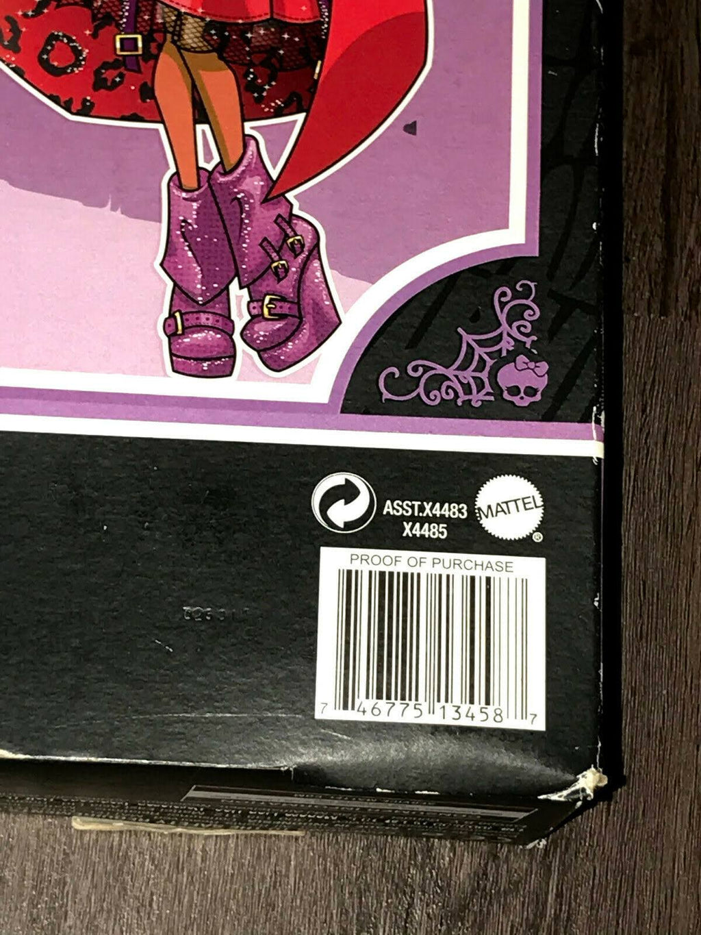 Little Dead Riding Wolf Clawdeen Doll S8198