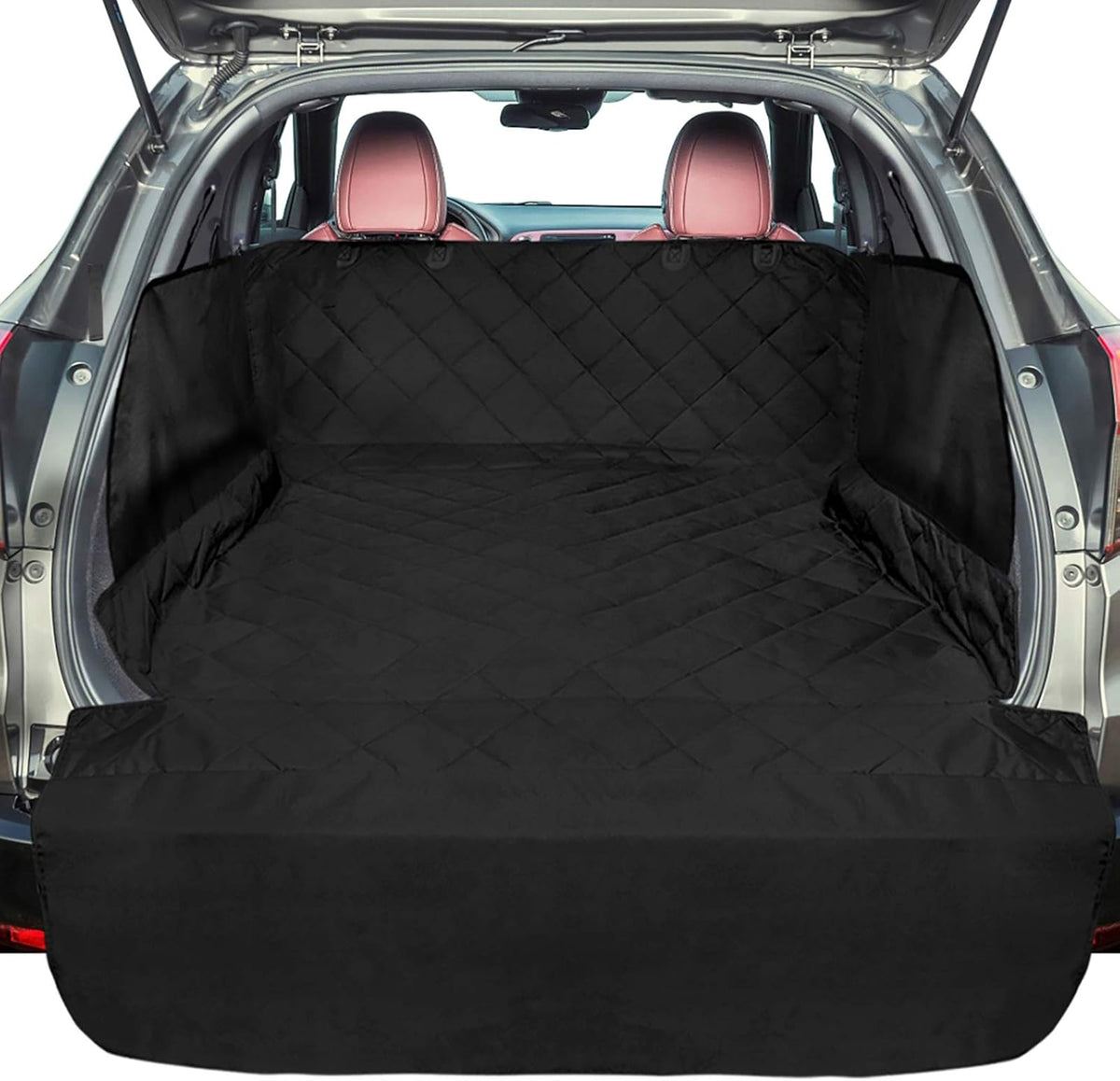 Water Resistant Pet Cargo Cover with Bumper Flap W226563