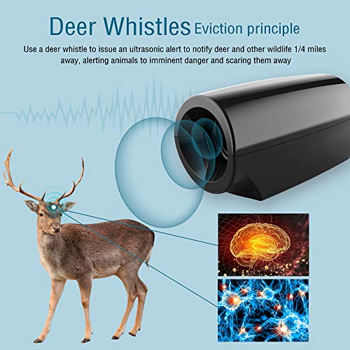 Deer Warning Whistles 2 Pack Mini Size M852688