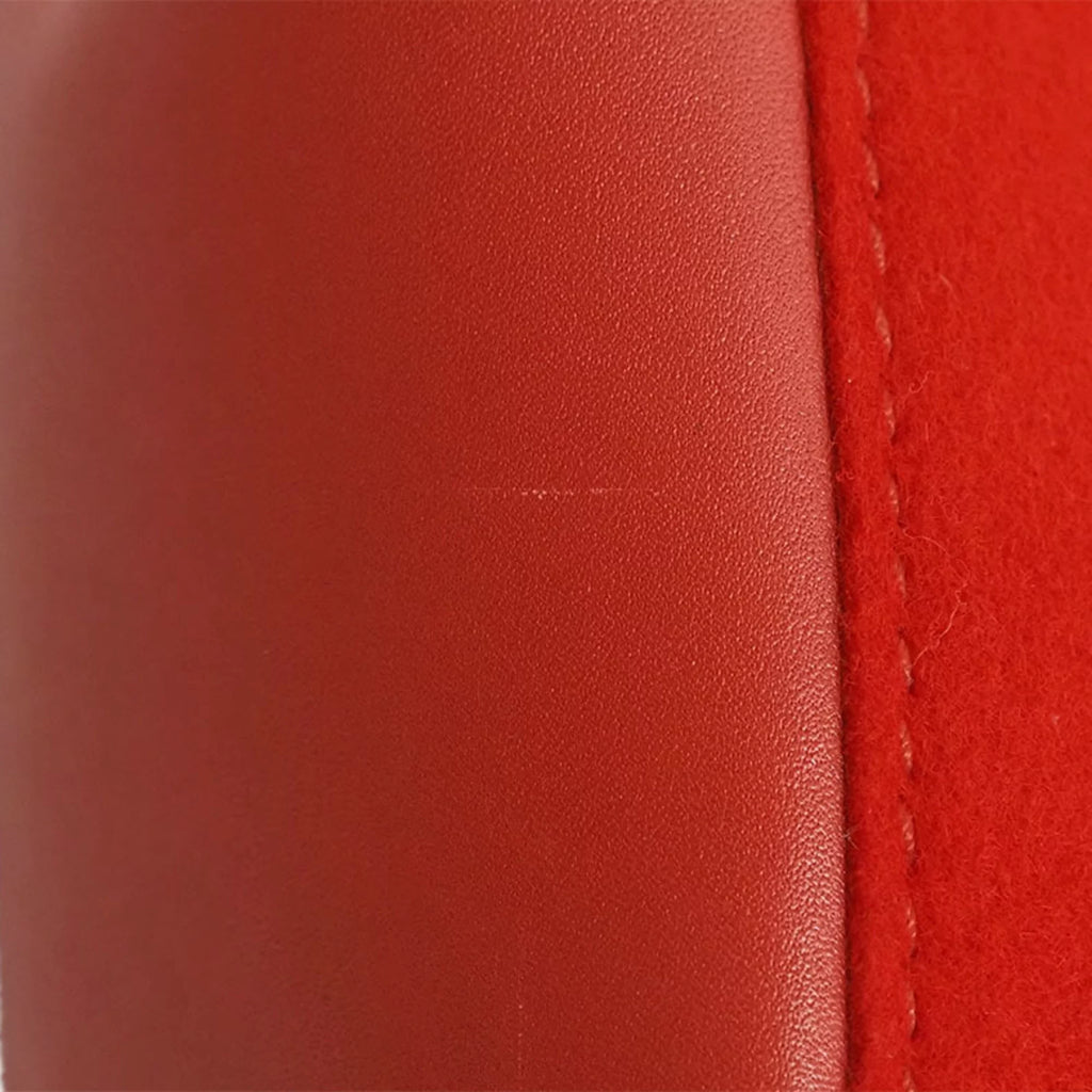 Pre-Owned Red Bamboo Handbag G7361