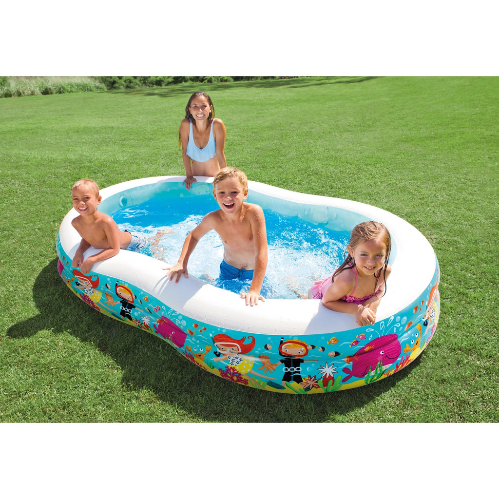 8.5ft x 5.25ft x 18in Inflatable Kid Pool G318790