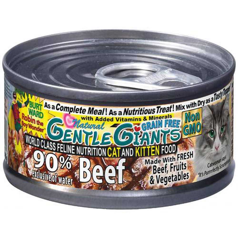 Natural Non-GMO Beef Cat & Kitten Can Food N106