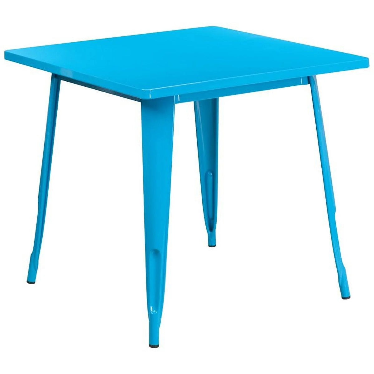 31.5" Square Metal Dining Table Z9177