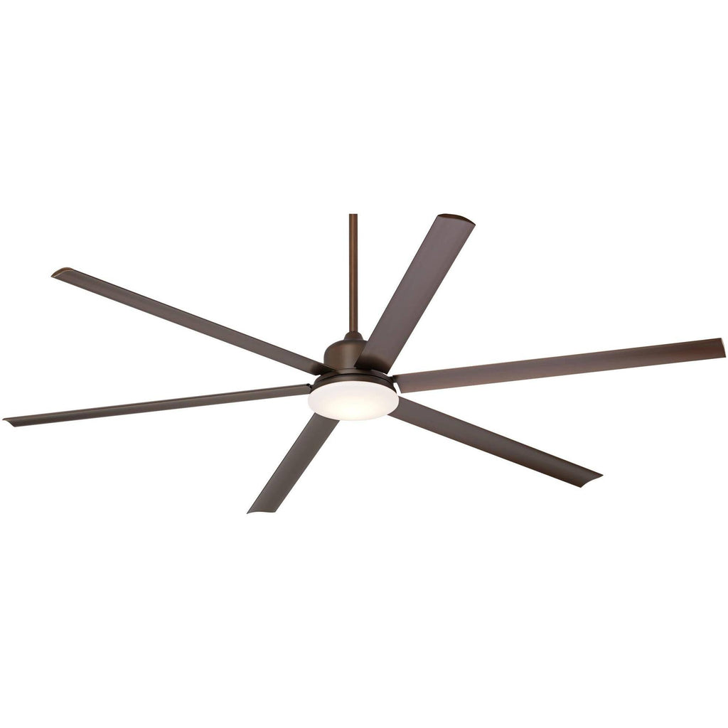 Industrial Ceiling Fan with Light LED Dimmable Remote Control Oil Rubbed Bronze U3856