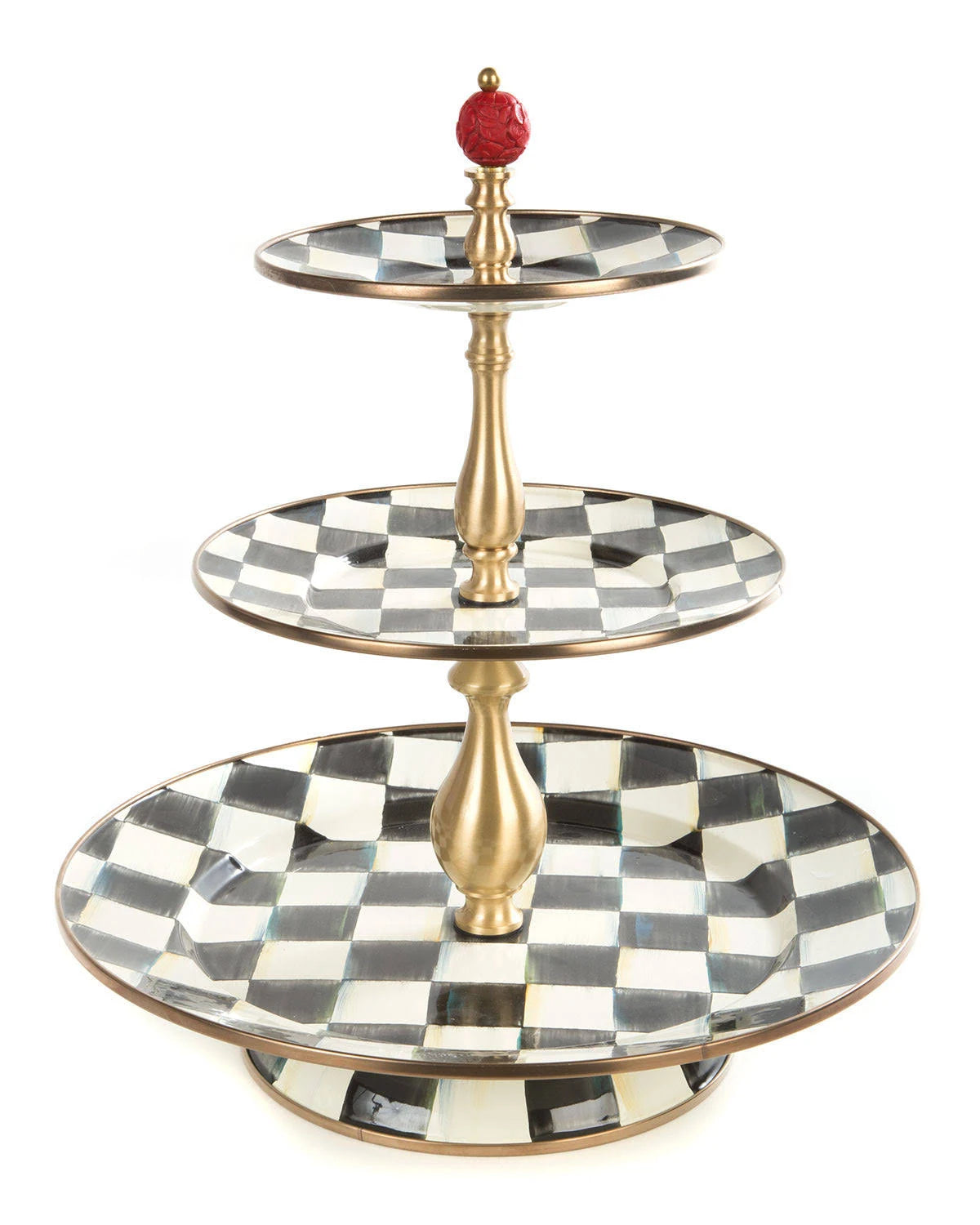 Enamel Three Tier Sweet Stand N939
