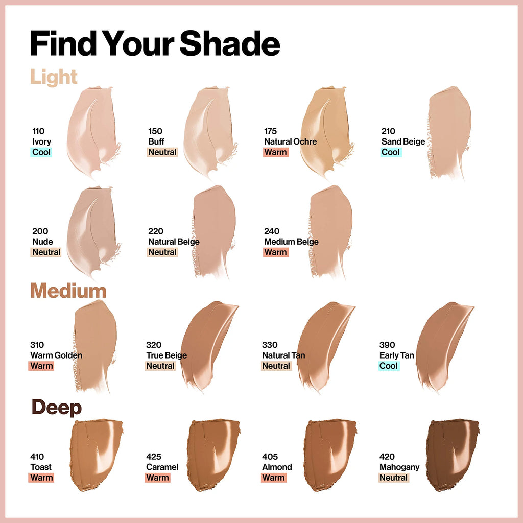 Matte Full Cover Foundation, 210 Sand Beige 1.0 Fl Oz (Pack of 2) S304978