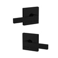 Matte Black Passage and Privacy Lever Lock J834502