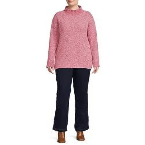 Plus Size 4 Pocket Stretch Bootcut Jeans, 2-Pack I893