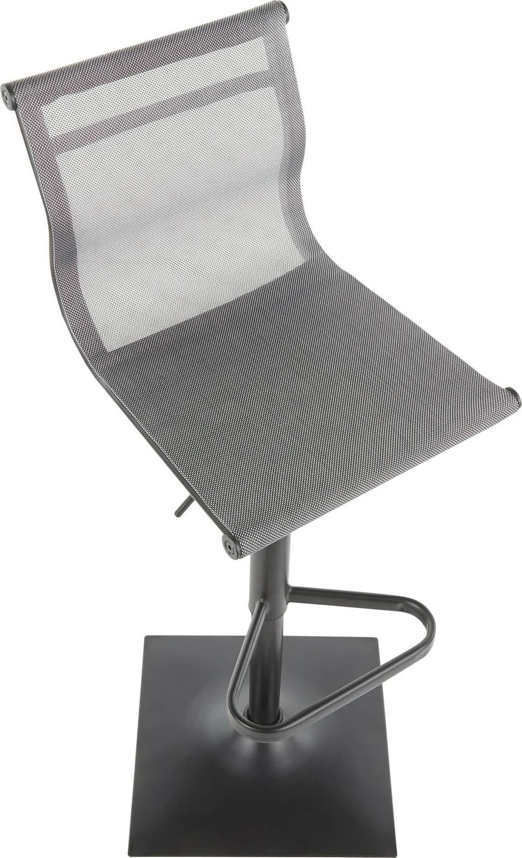Black Silver Barstool Y828