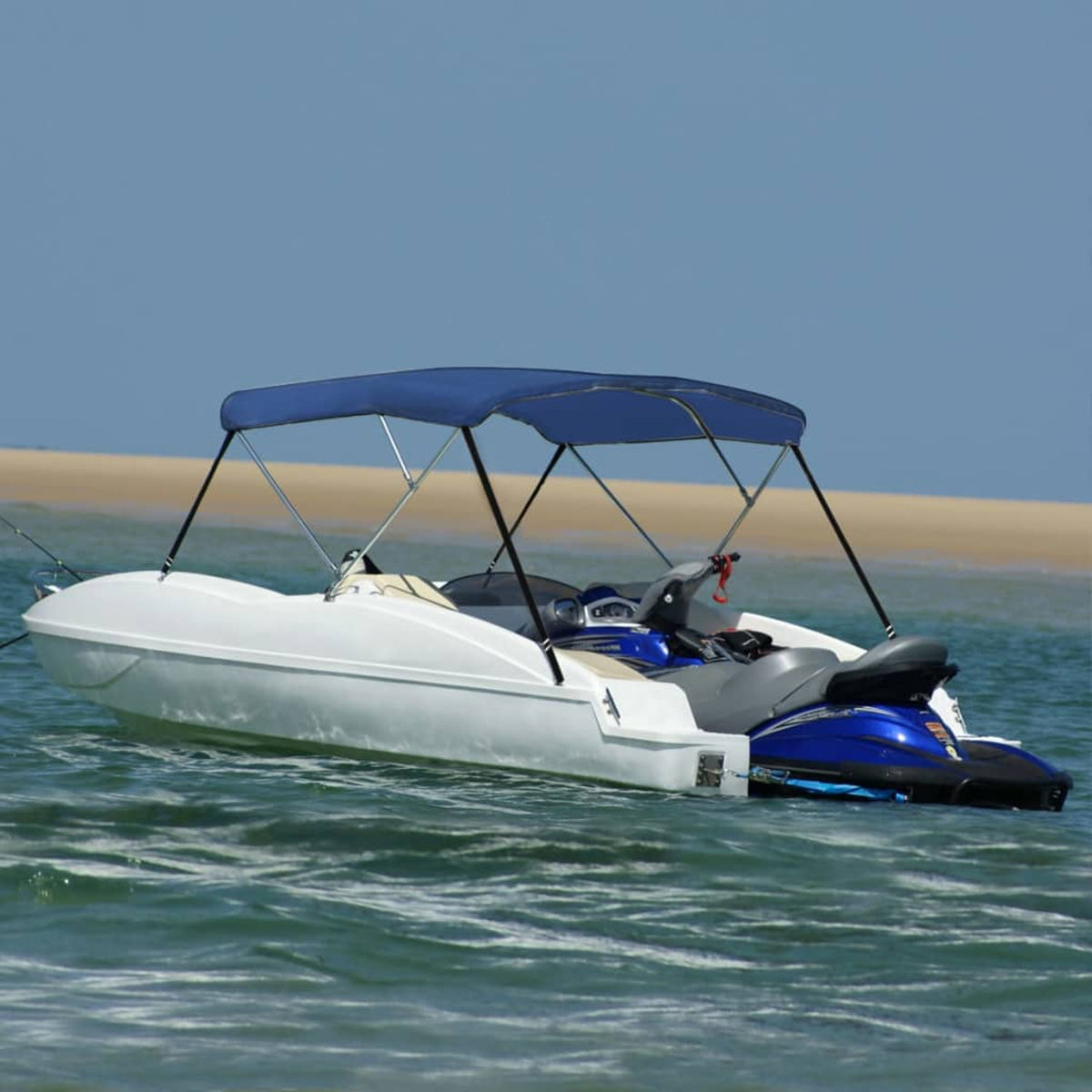 Navy UV-resistant Boat Cover L182